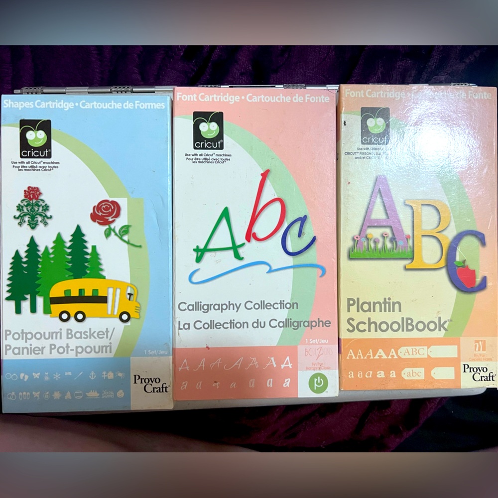 Cricut cartridges